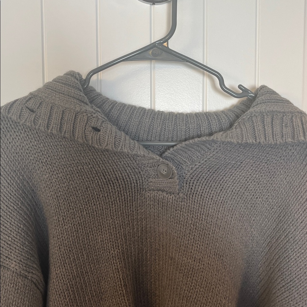 Grey button sweater from ASOS - Picture 9 of 9